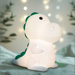 Dinosaur LED Night Light USB Rechargeable Animal Touch Control Lamp
