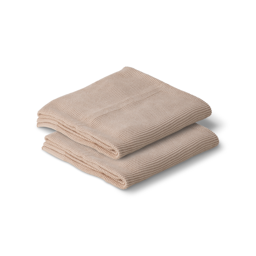 Cotton Classic Knit Baby Blanket - Merino