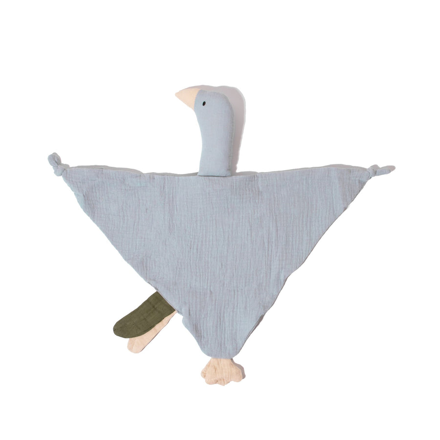 Goose Comforter Baby Security Blanket - Aluminium