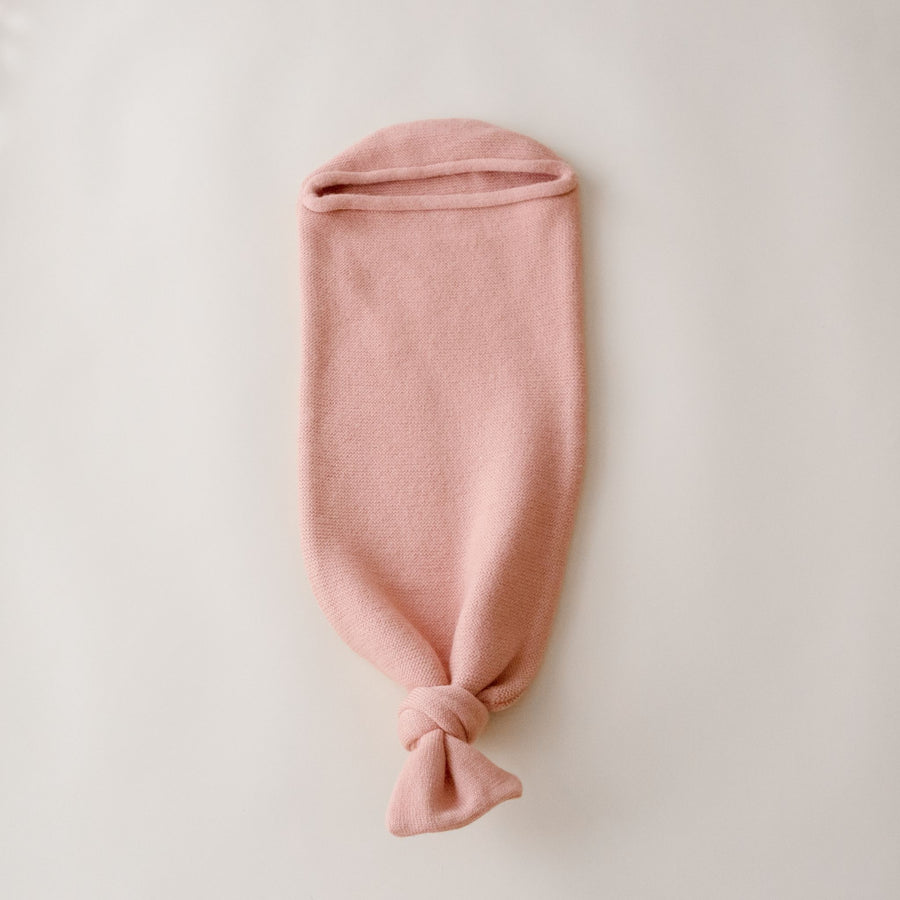 Merino Wool Newborn Cocoon Baby Wrap - Blossom