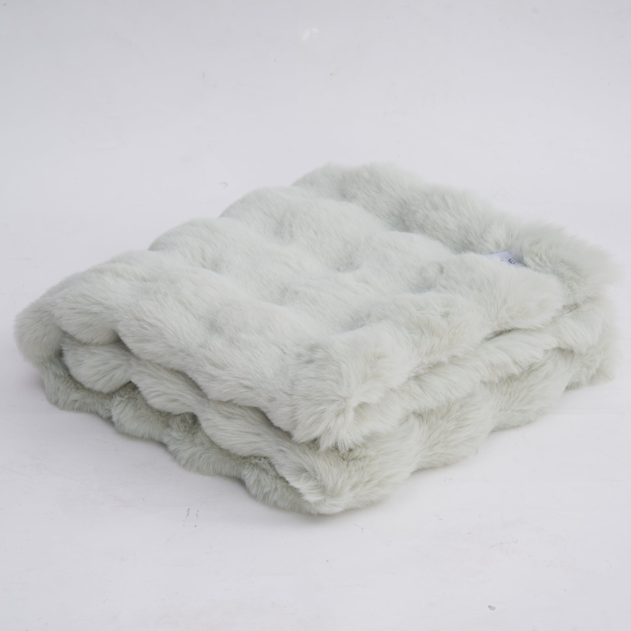 Cloud Bubble Blanket - Willow Green