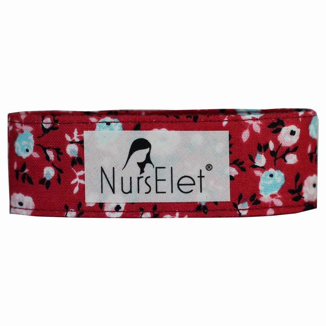 Blossom nursing bracelet with wooden beads for breastfeeding reminders by Zoe Sage