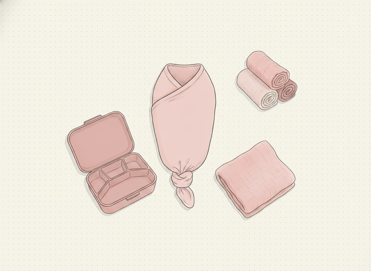 Zoe Sage Pink colour collection sketch tile