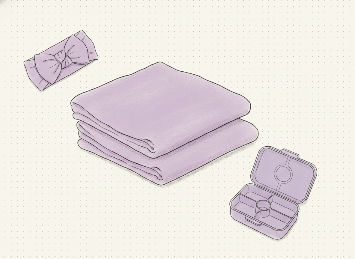 Zoe Sage Purple colour collection sketch tile