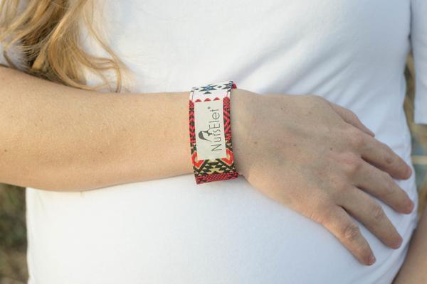 Nursing Bracelet on women wrist- Loving My Tribe