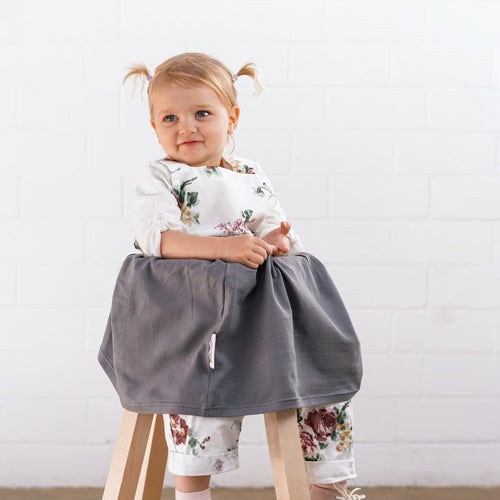 Multi-Use Nursing & Breastfeeding Cover - Storm Grey